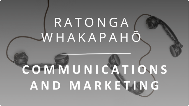 Communications and Marketing